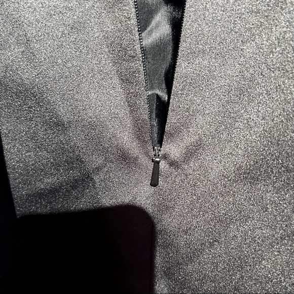 MINI Satin Cocktail Dress Women Size 8 LBD Party Dress NEW TAGS Carmen MarcValvo - Picture 4 of 10